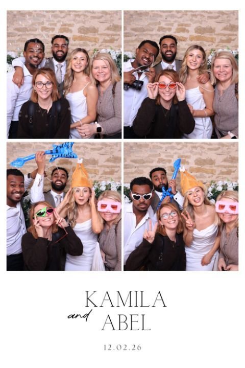Printed strip, Kamila & Abel